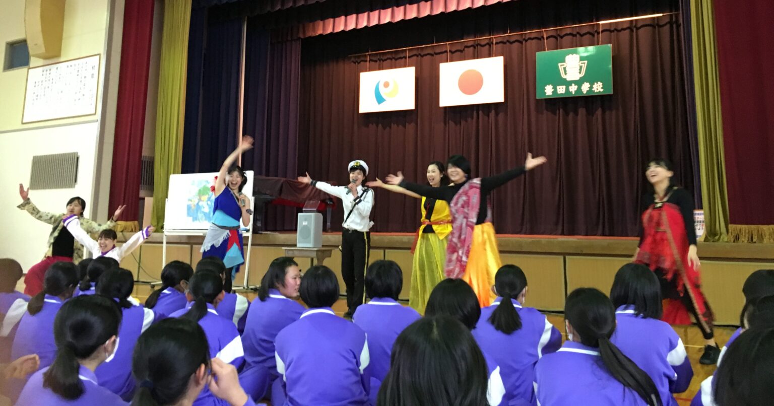 自分はどんな中学生だった‥？豊田中学校訪問！ NPO法人コモンビート